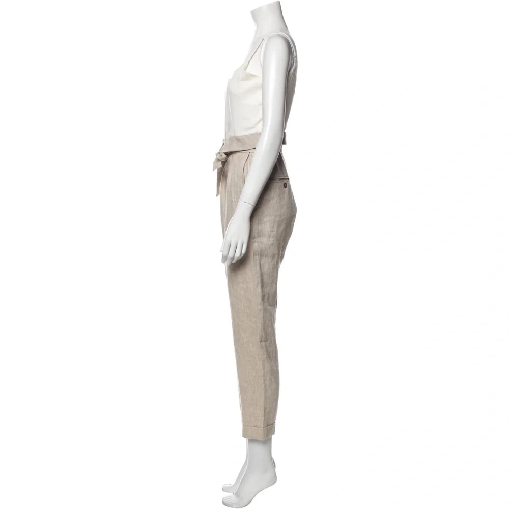 Reformation Linen Jumpsuit 0